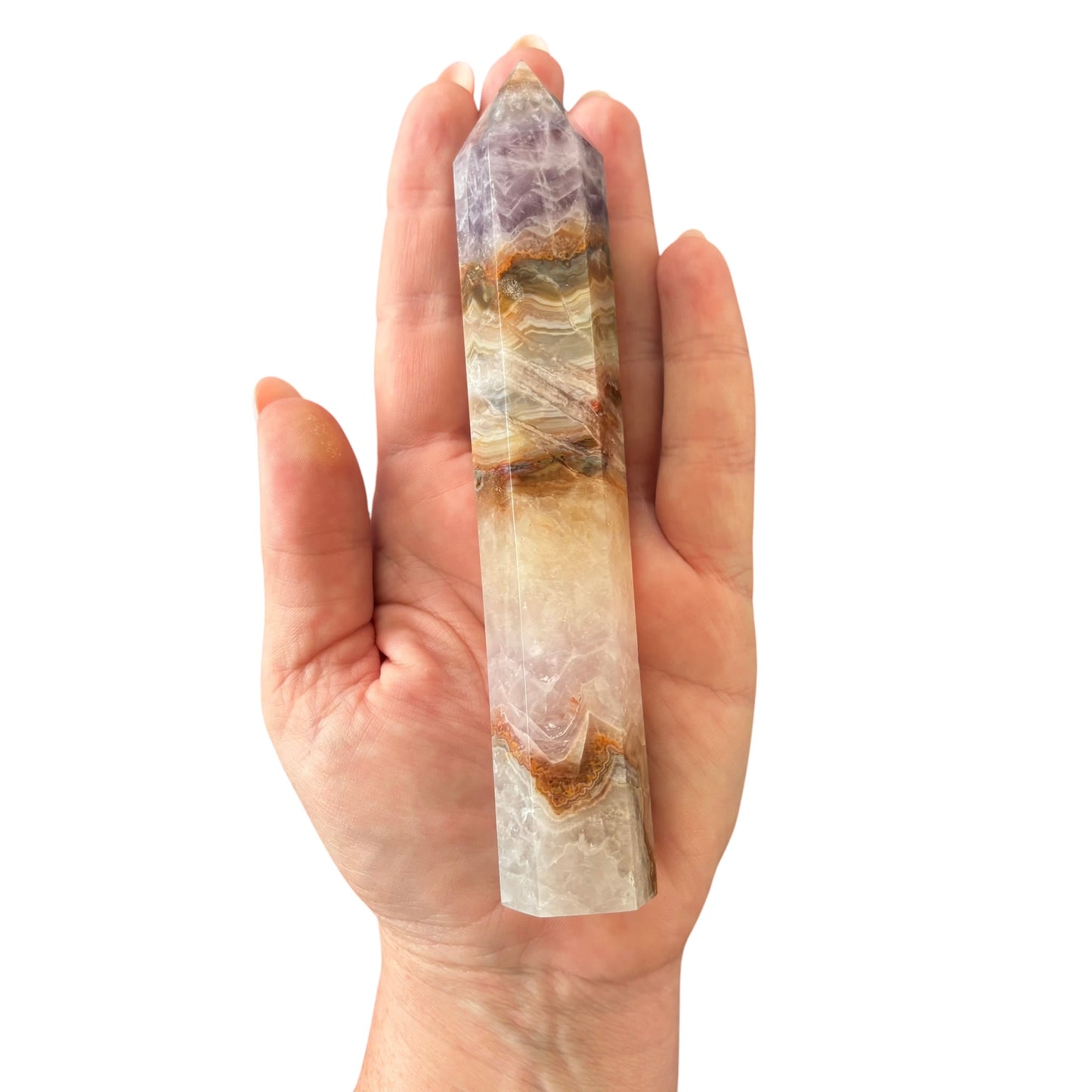 153mm Amethyst & Agate Point