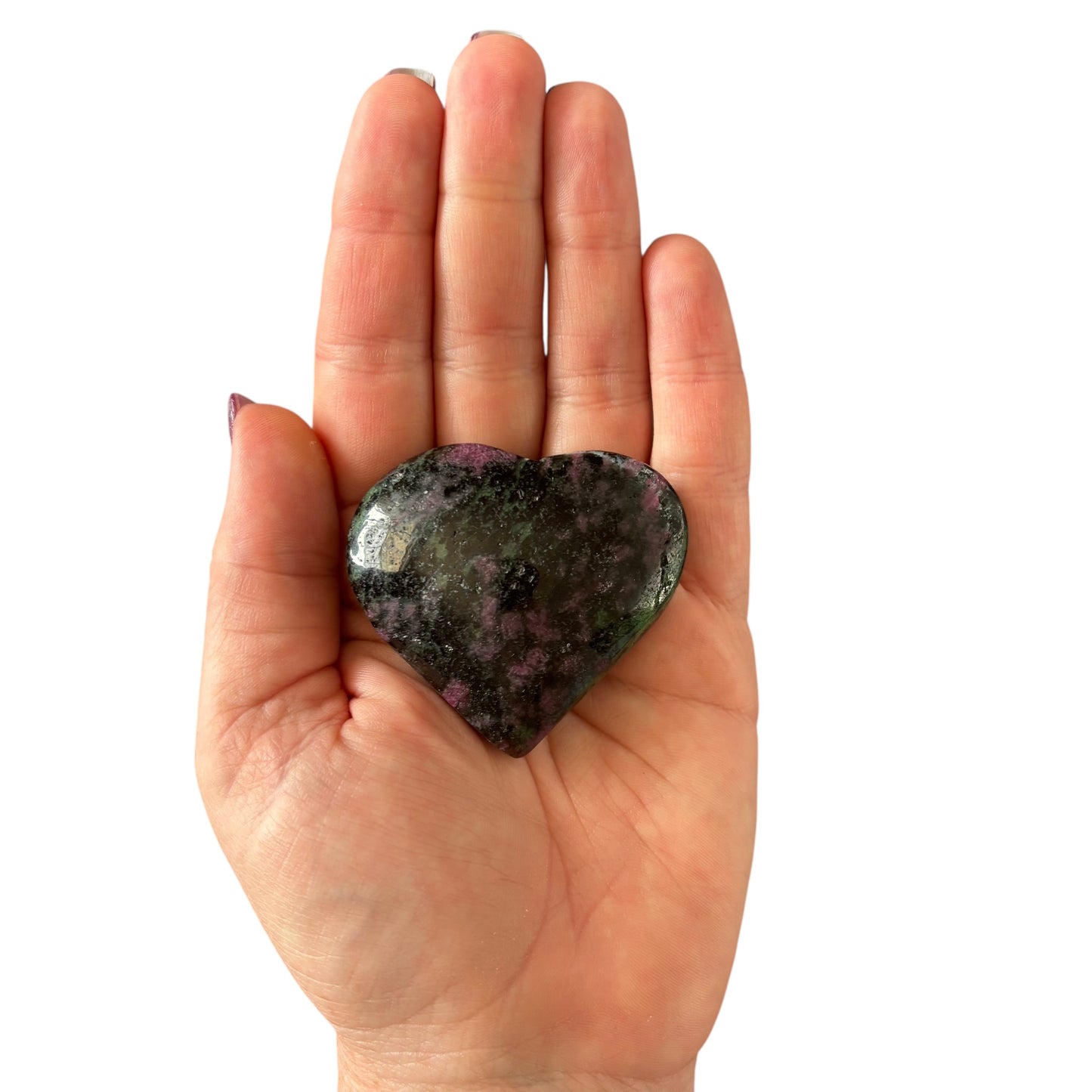 99g Ruby Zoisite Heart