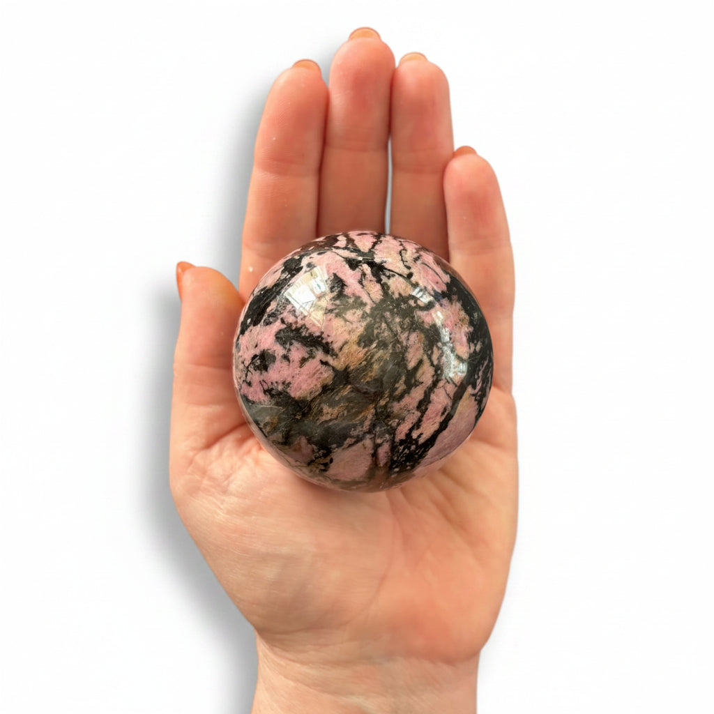 64mm Rhodonite Sphere