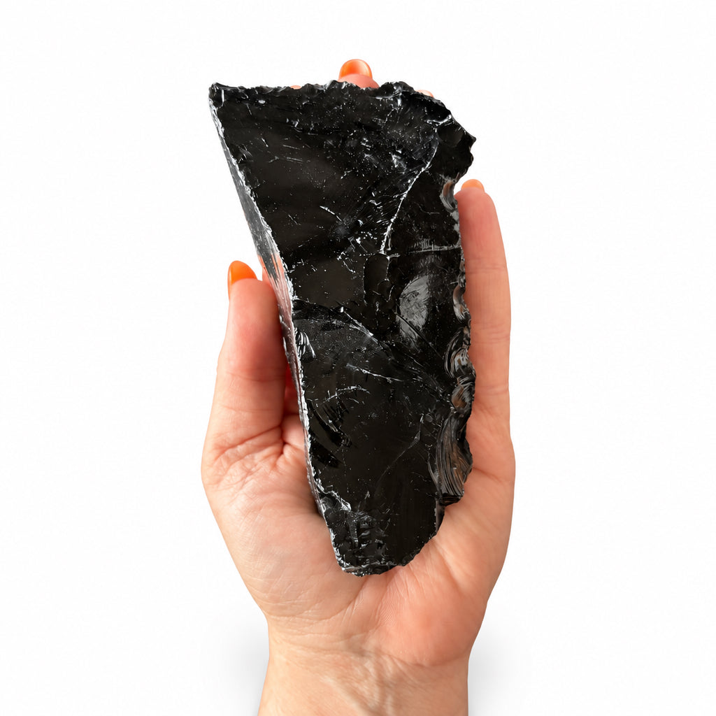 342g Black Obsidian Raw