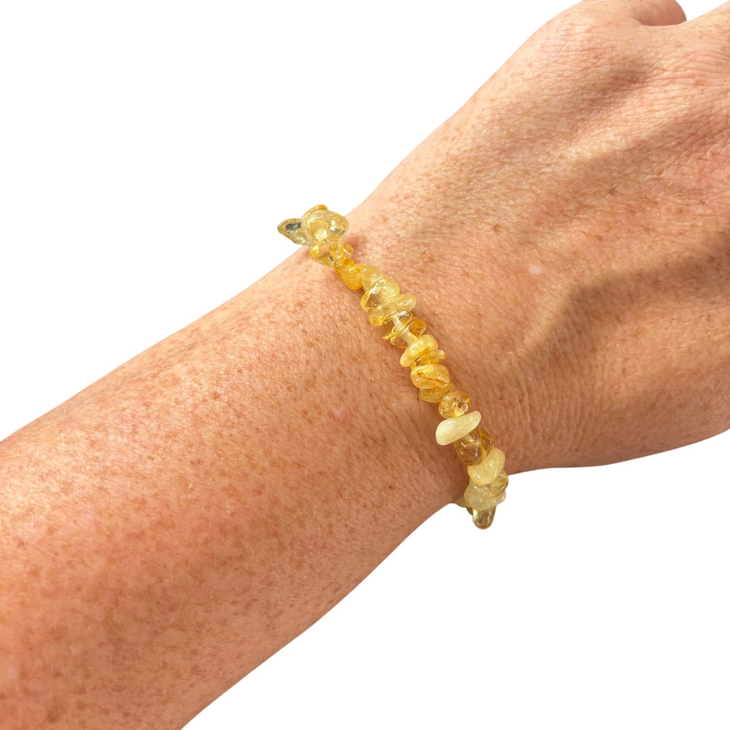 Citrine Chip Bracelet