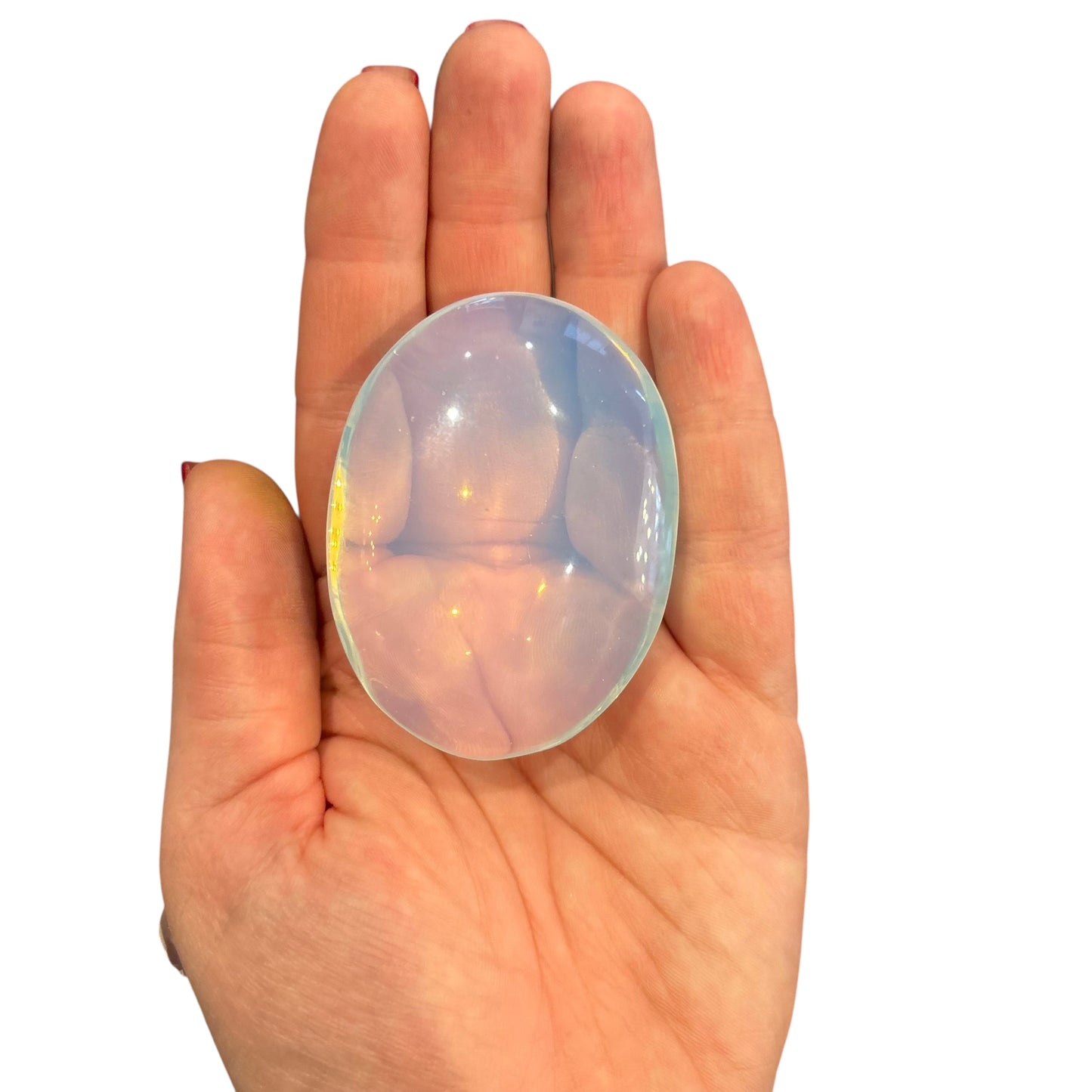 103g Opalite Palm Stone