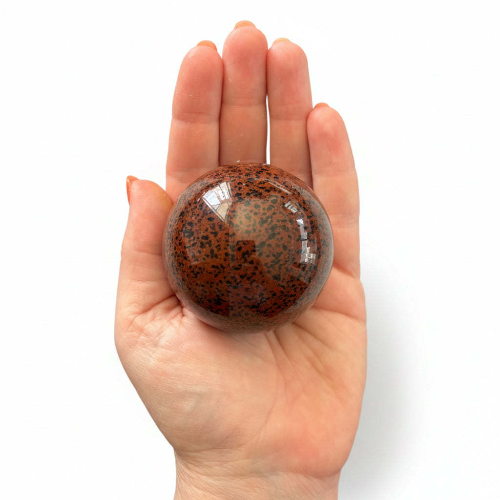 59mm Mahogany Obsidian Sphere