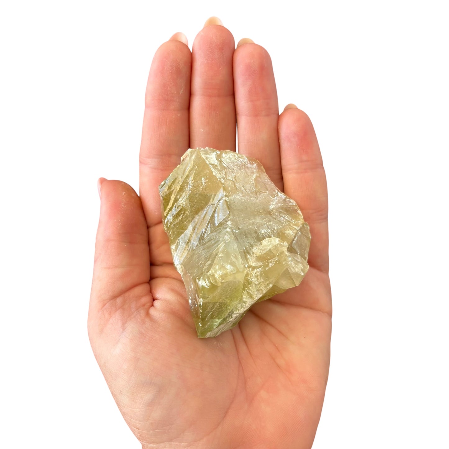 126g Green Calcite Raw