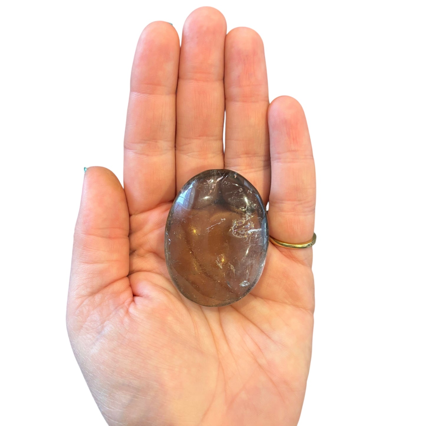 59g Smokey Quartz Palm Stone