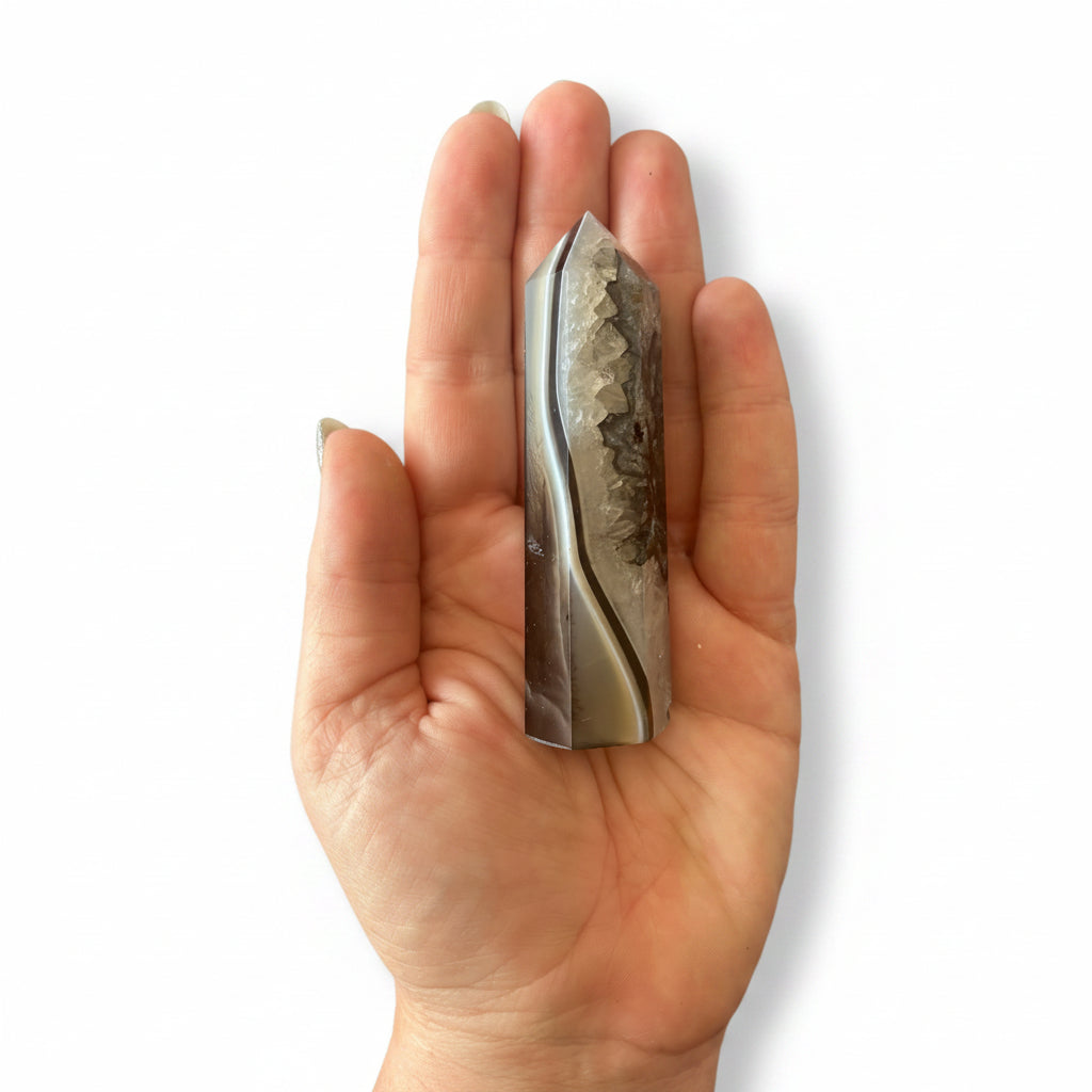 90mm Black Sardonyx Point