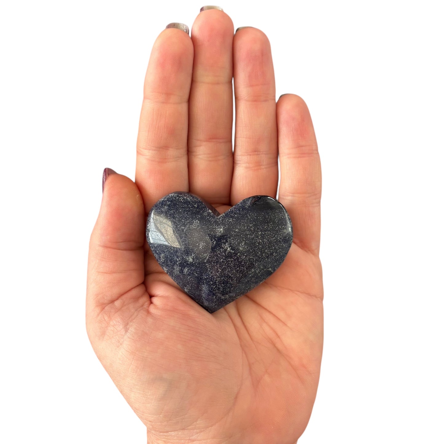 75g Blue Aventurine Heart