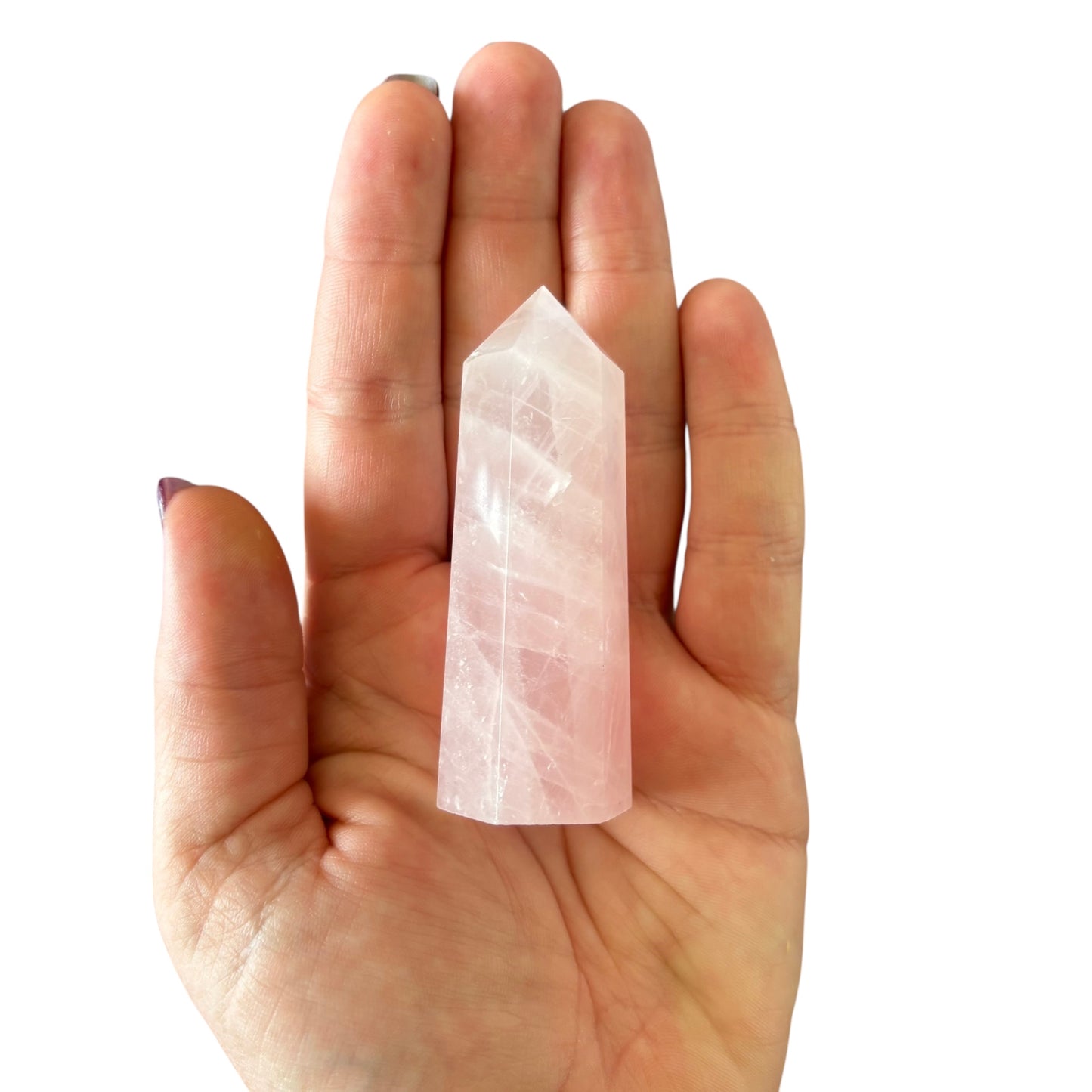 75mm Rose Quartz Point