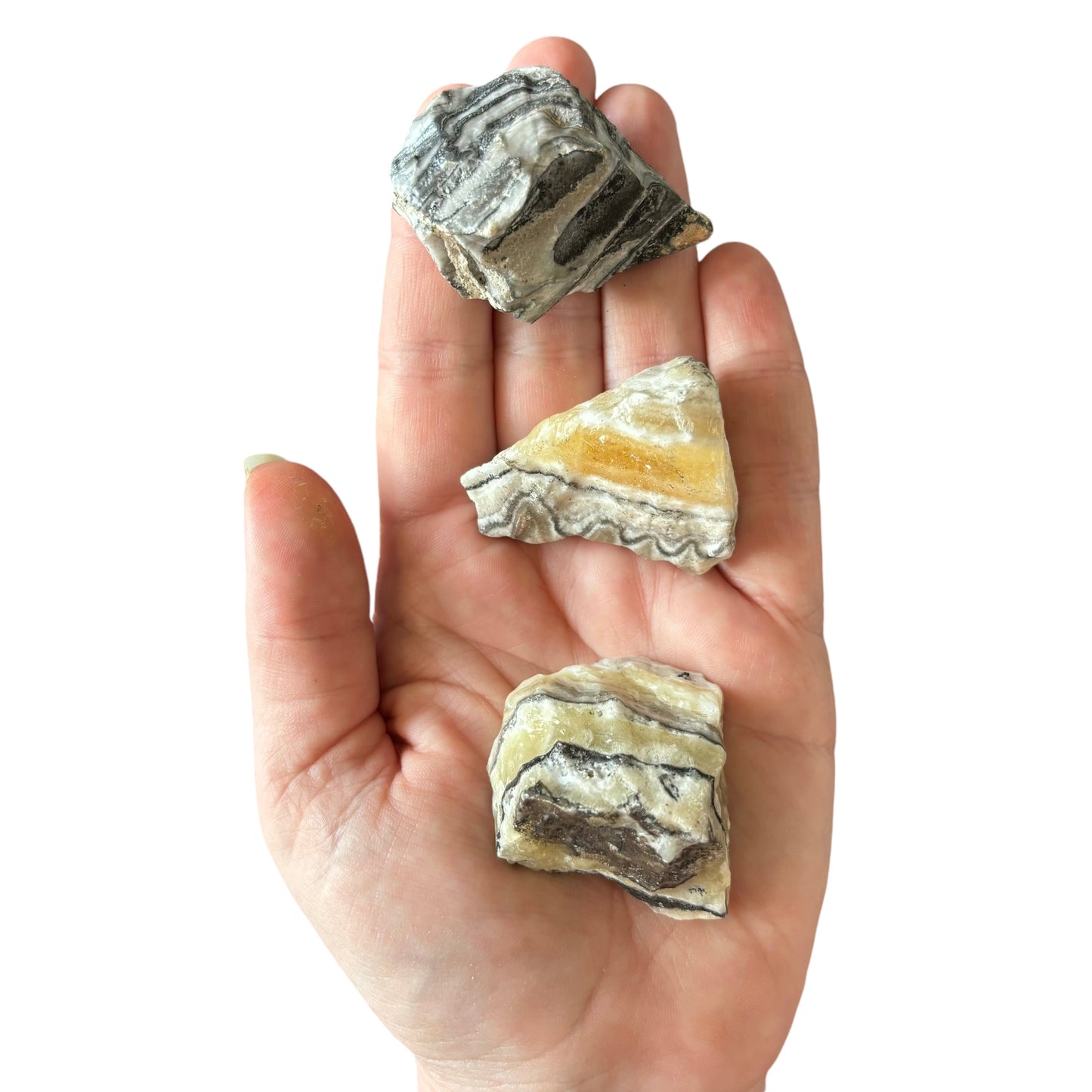 40-50g Zebra Calcite Raw