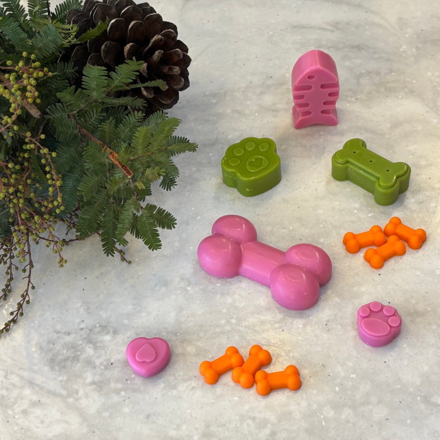 Happy Tails Shapes Wax Melt Bag