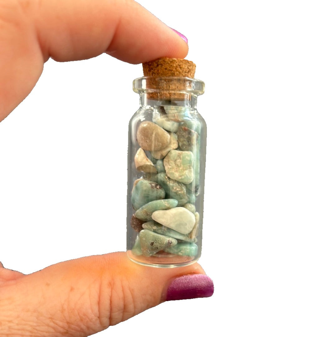 50mm Larimar Wish Bottle