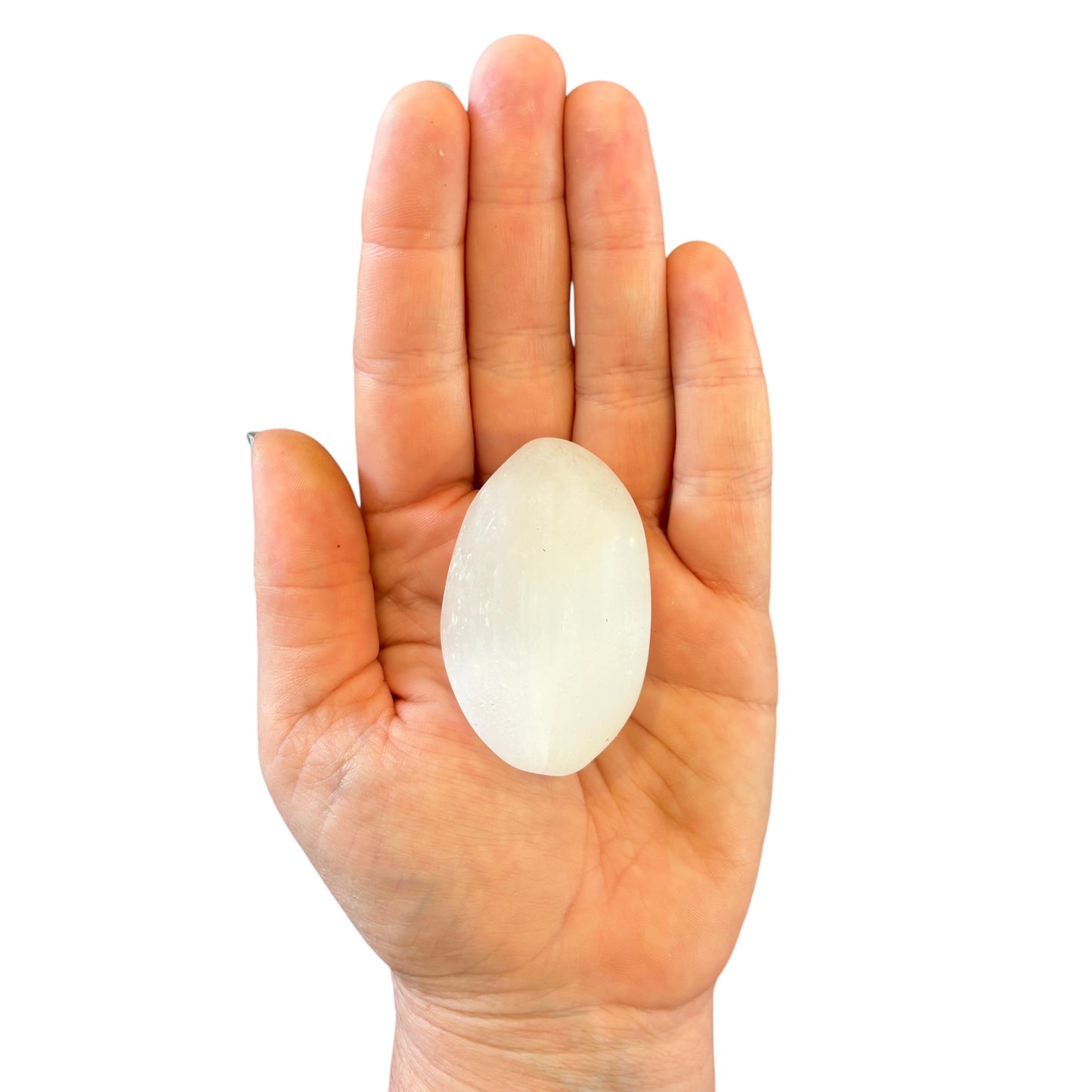 82g Selenite Palm Stone