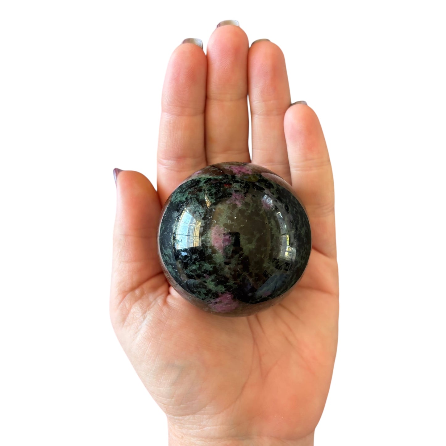 58mm Ruby Zoisite Sphere