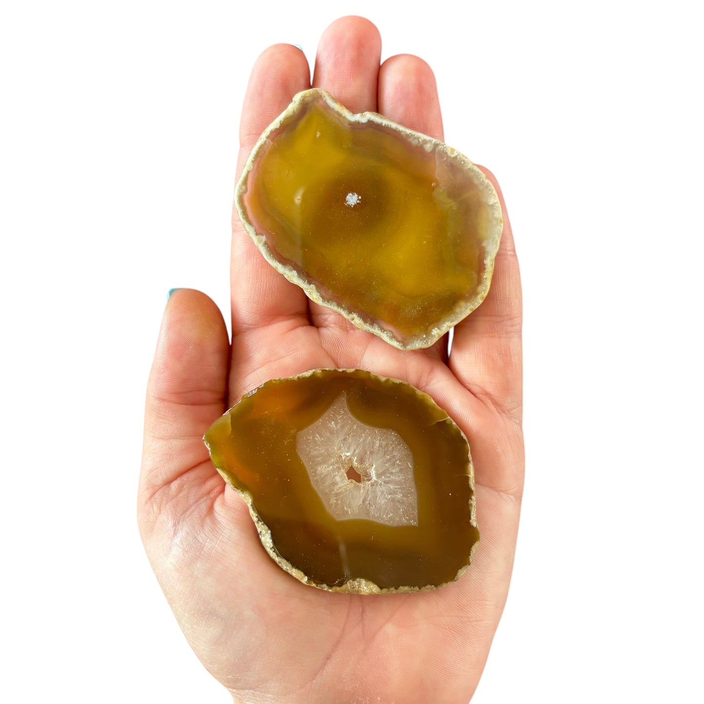 30-40g Yellow Agate Slice