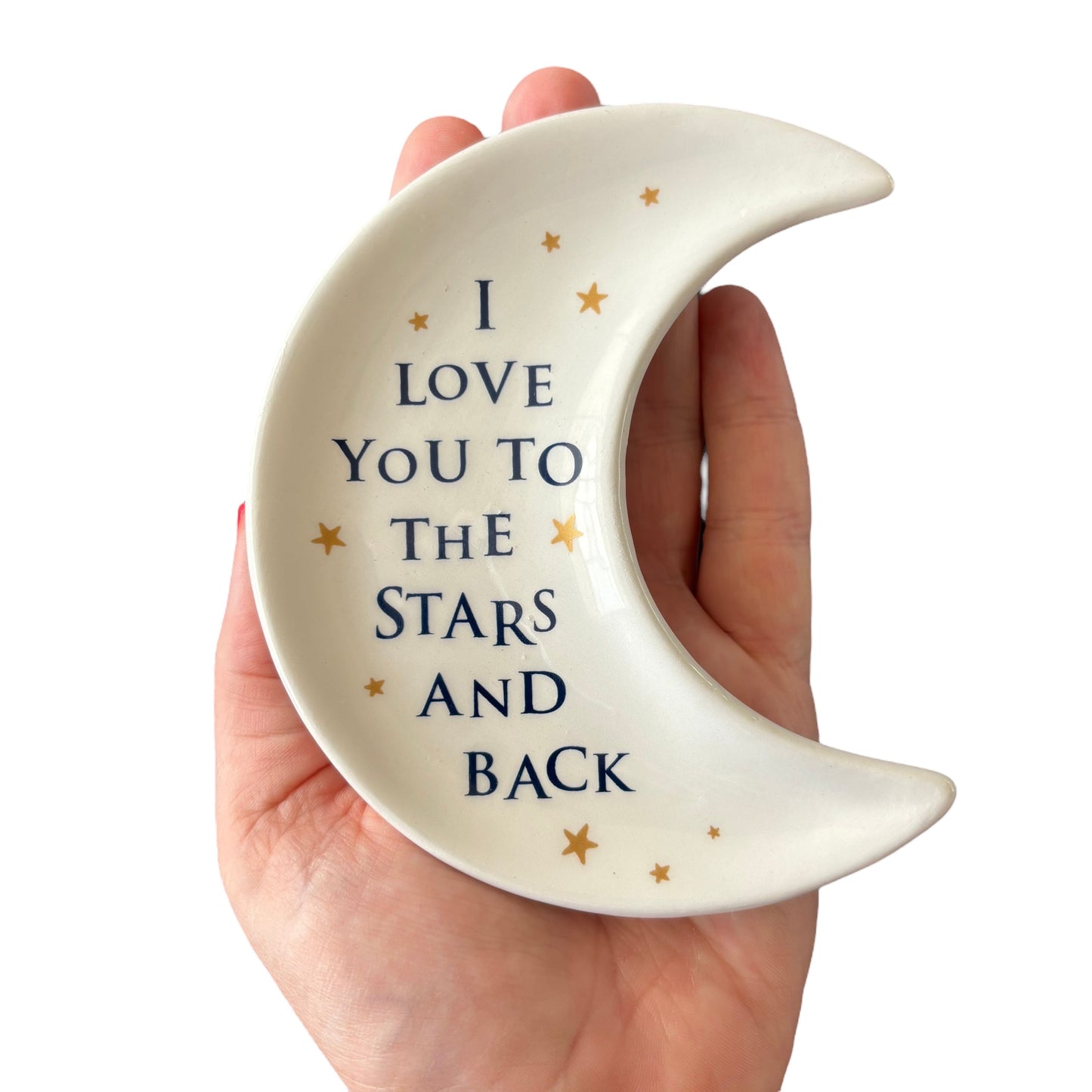 White Moon Trinket Tray