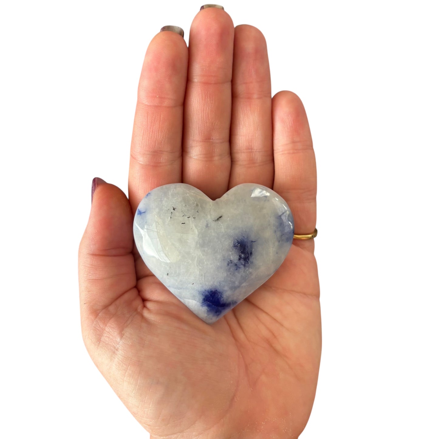 101g Sodalite in Quartz Heart