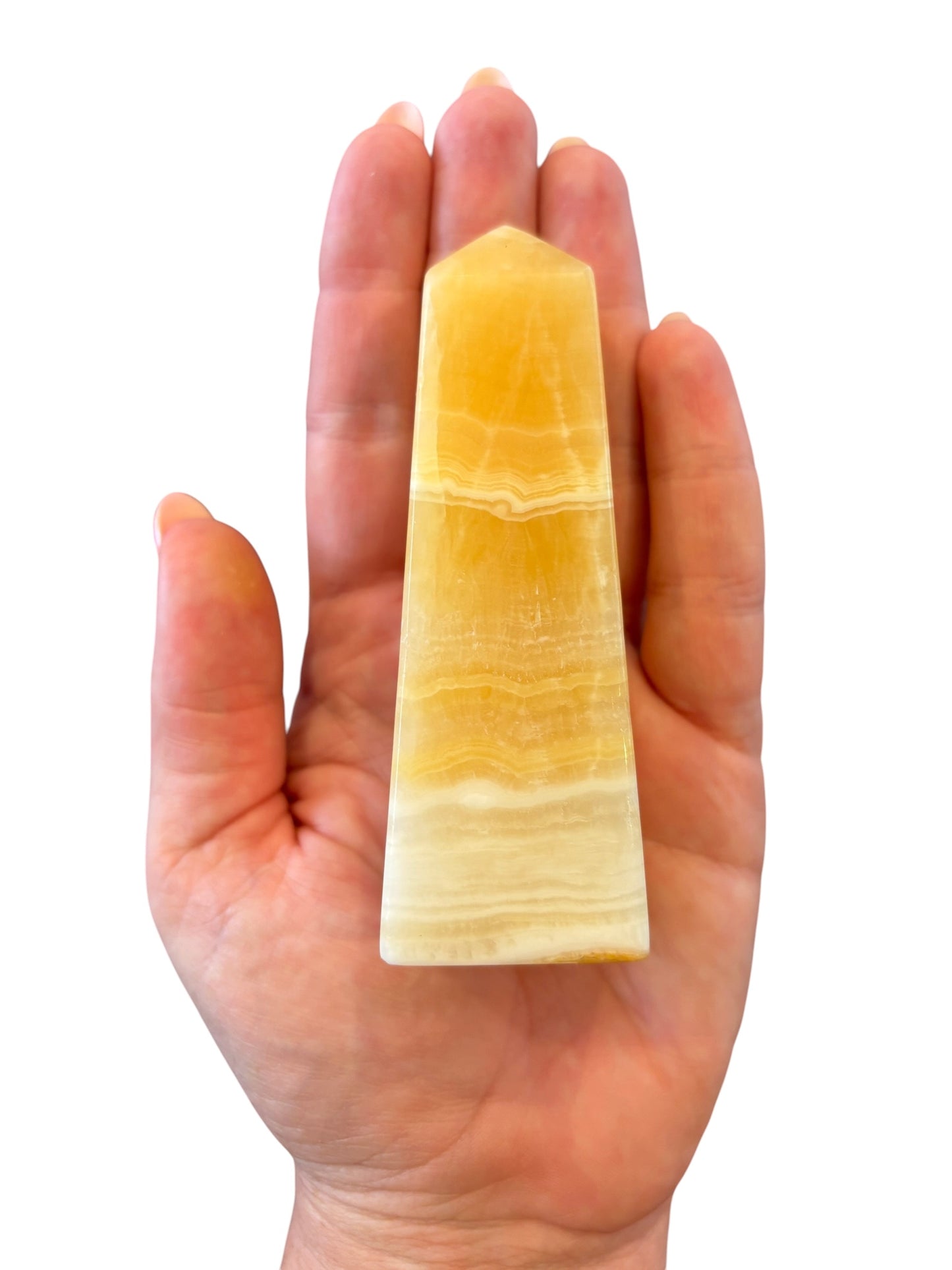 100mm Mango Calcite Point