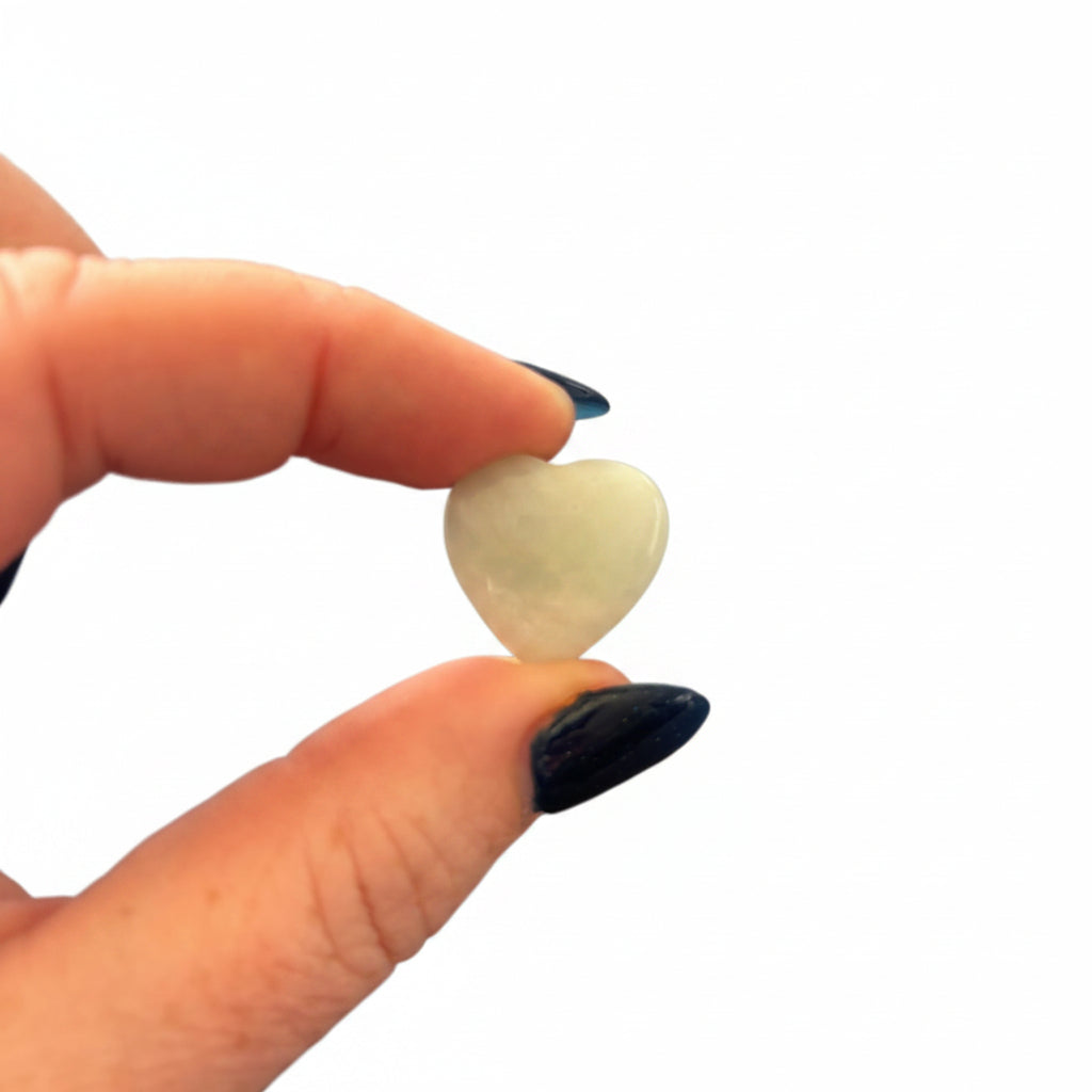 18mm Amazonite Heart