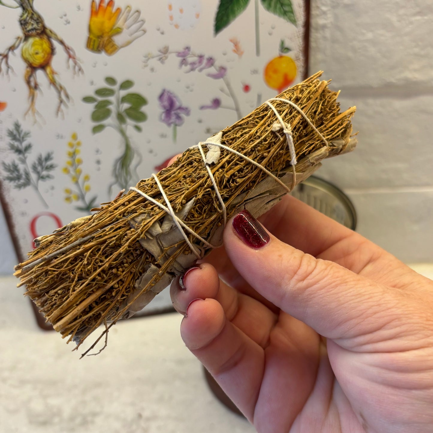 White + Copal Sage Smudge Stick