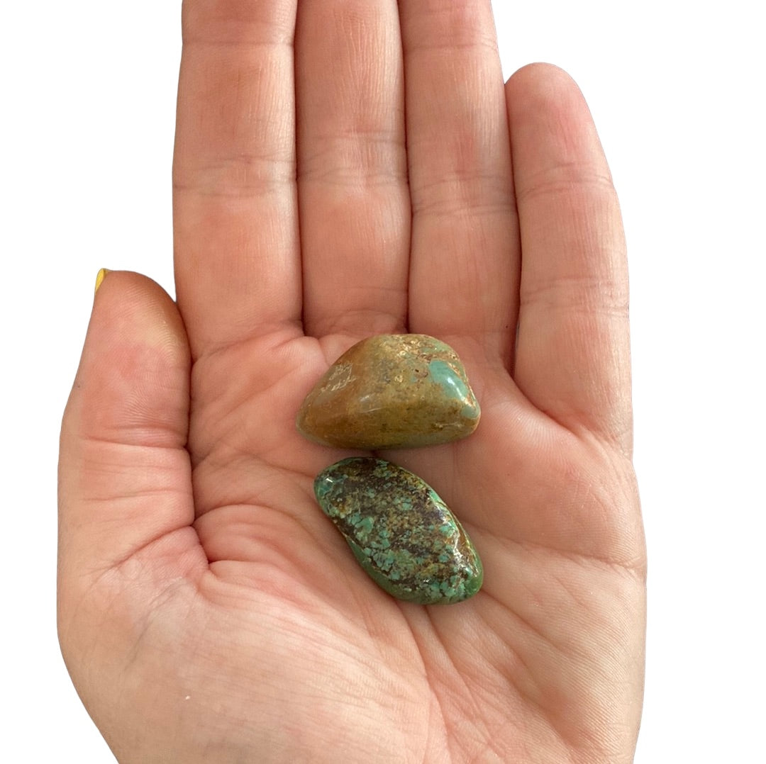 10-15g Turquoise Tumble