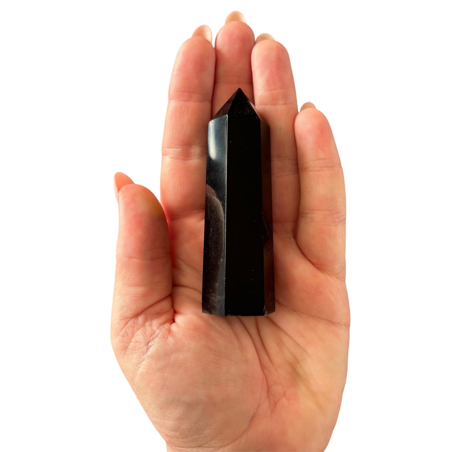 84mm Black Obsidian Point