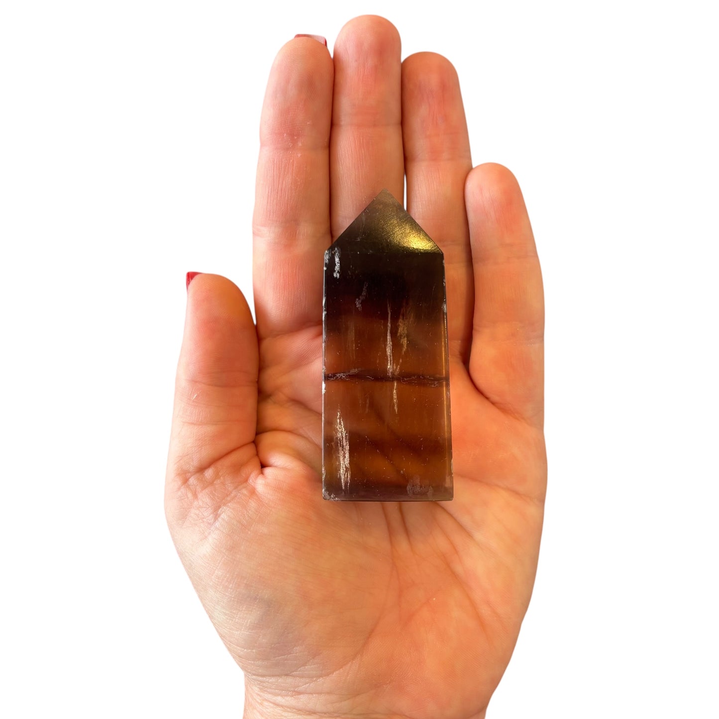 72mm Yellow Fluorite Point