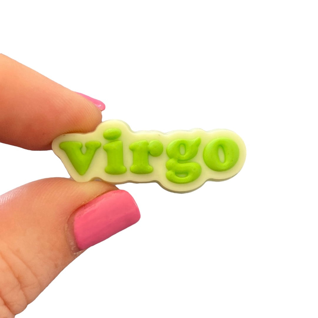 Virgo Zodiac Shoe Charm