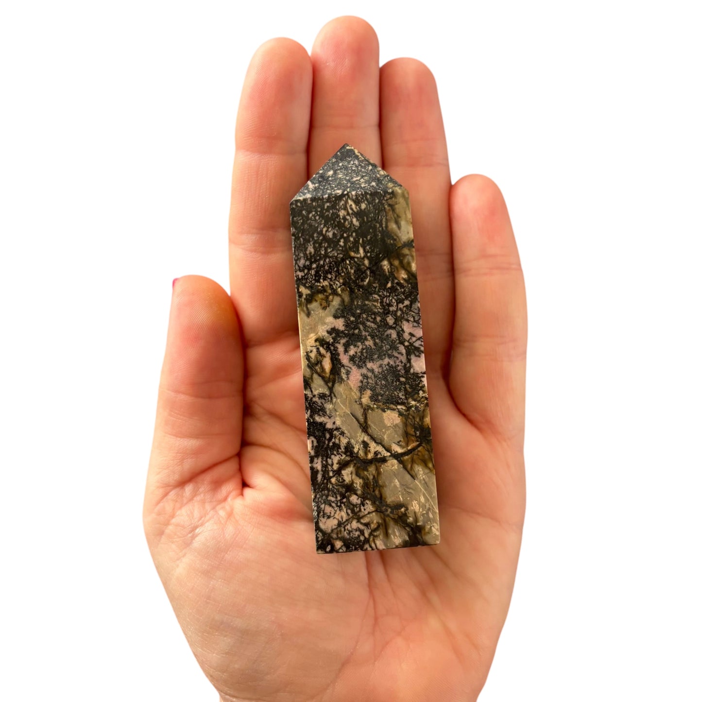 89mm Rhodonite Point