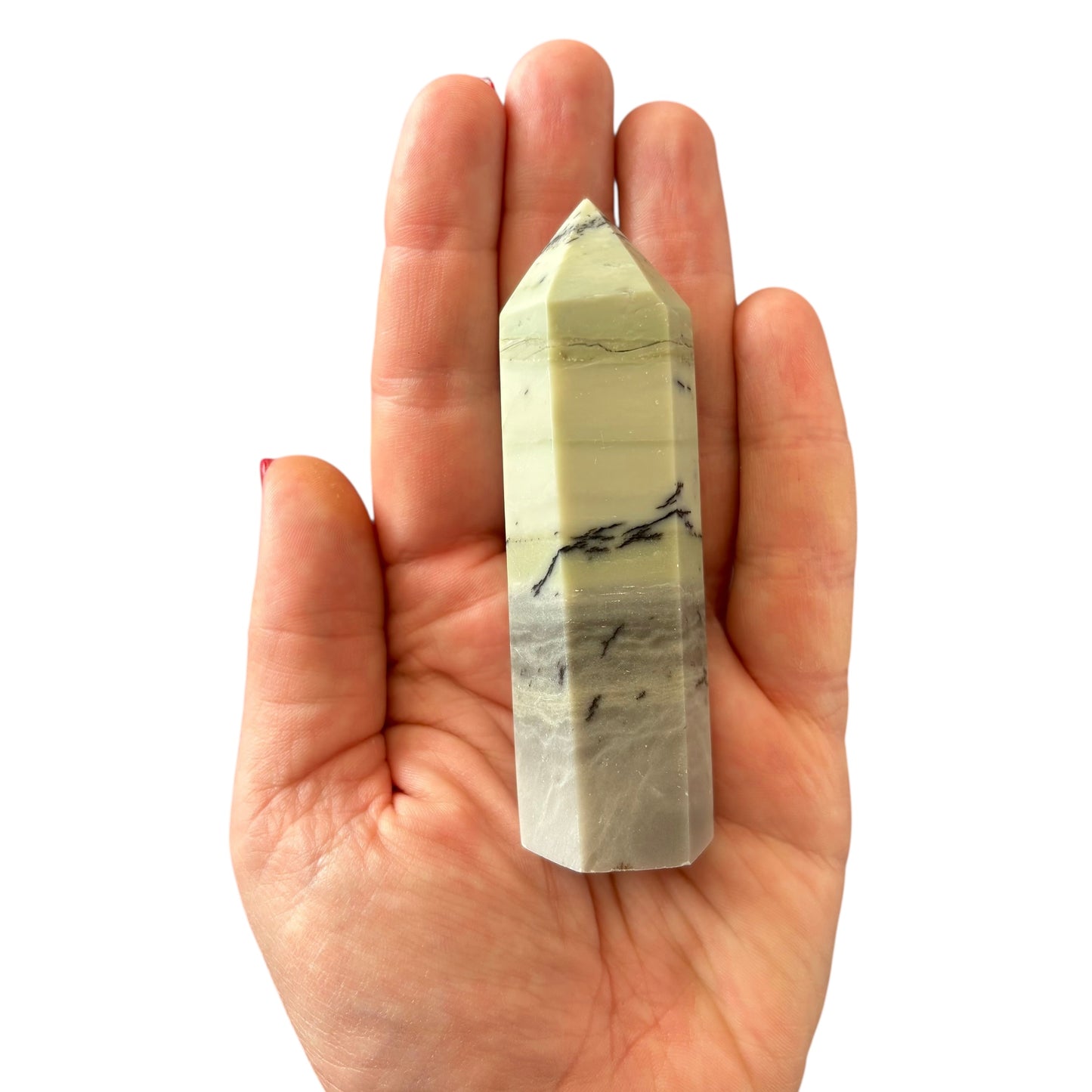 90mm Dendritic Opal Point