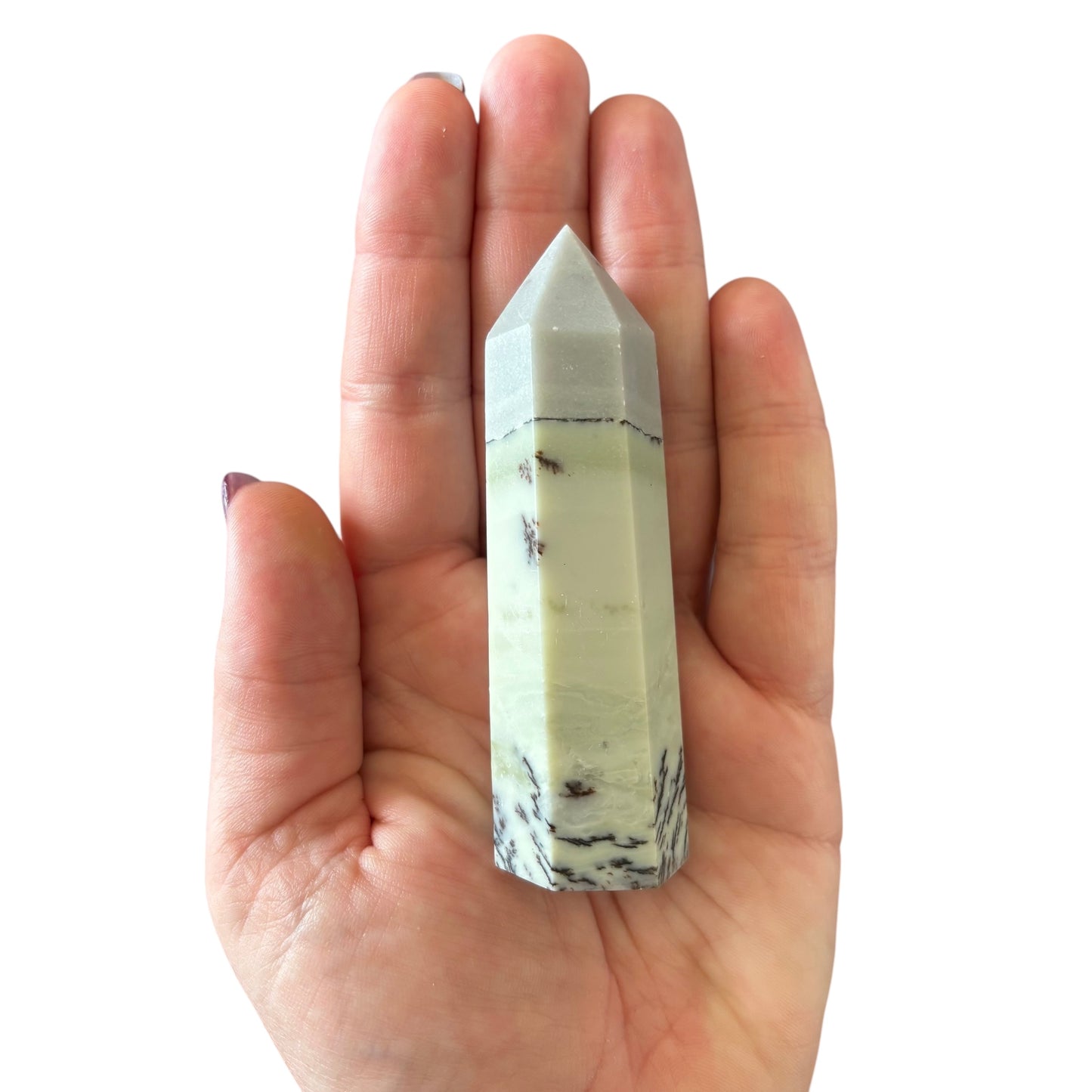 90mm Dendritic Opal Point