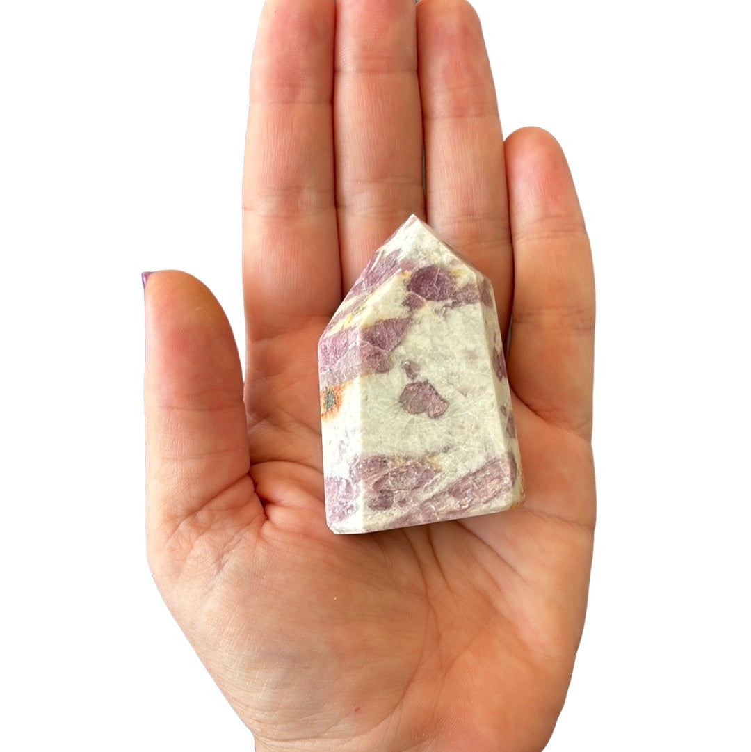 61mm Pink Tourmaline Point
