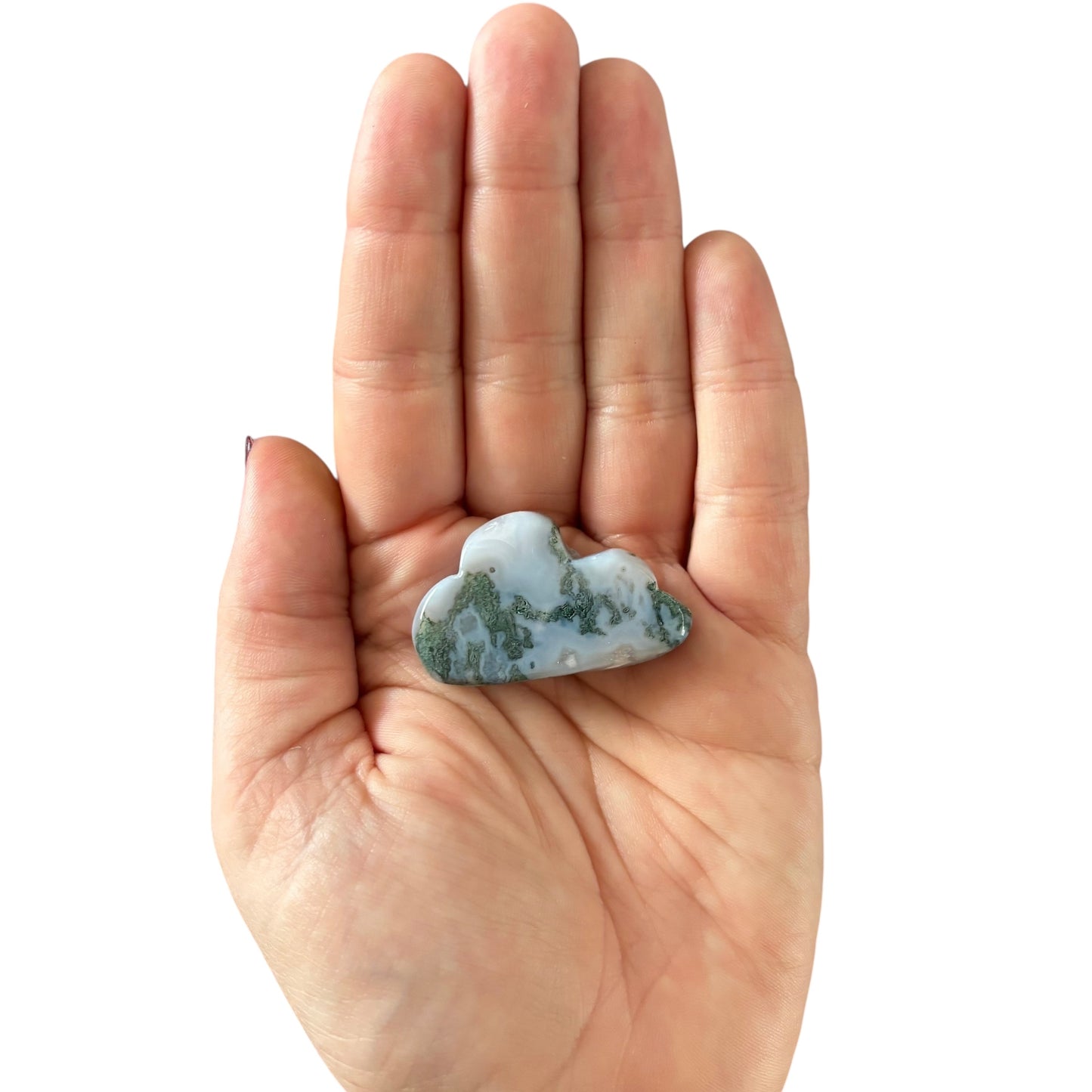 17g Moss Agate Cloud