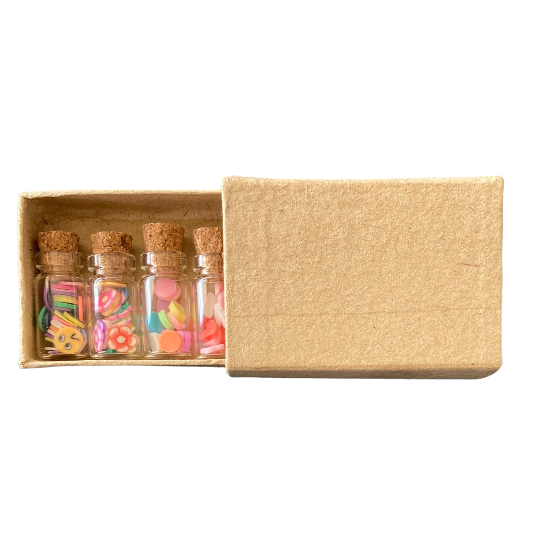 Wish Bottle matchbox Pack Fairy House Accessories