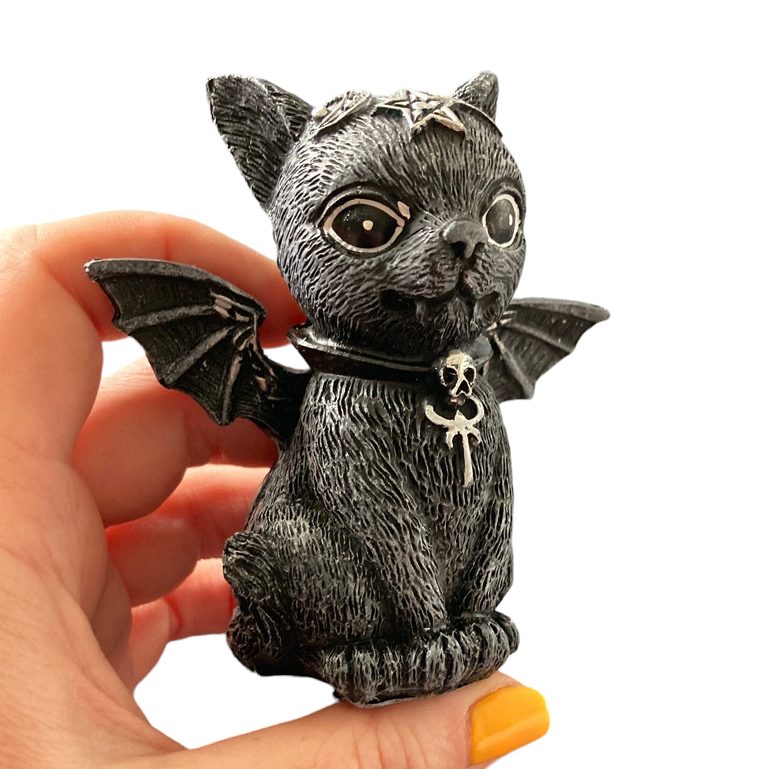 Winged Cat Statue
