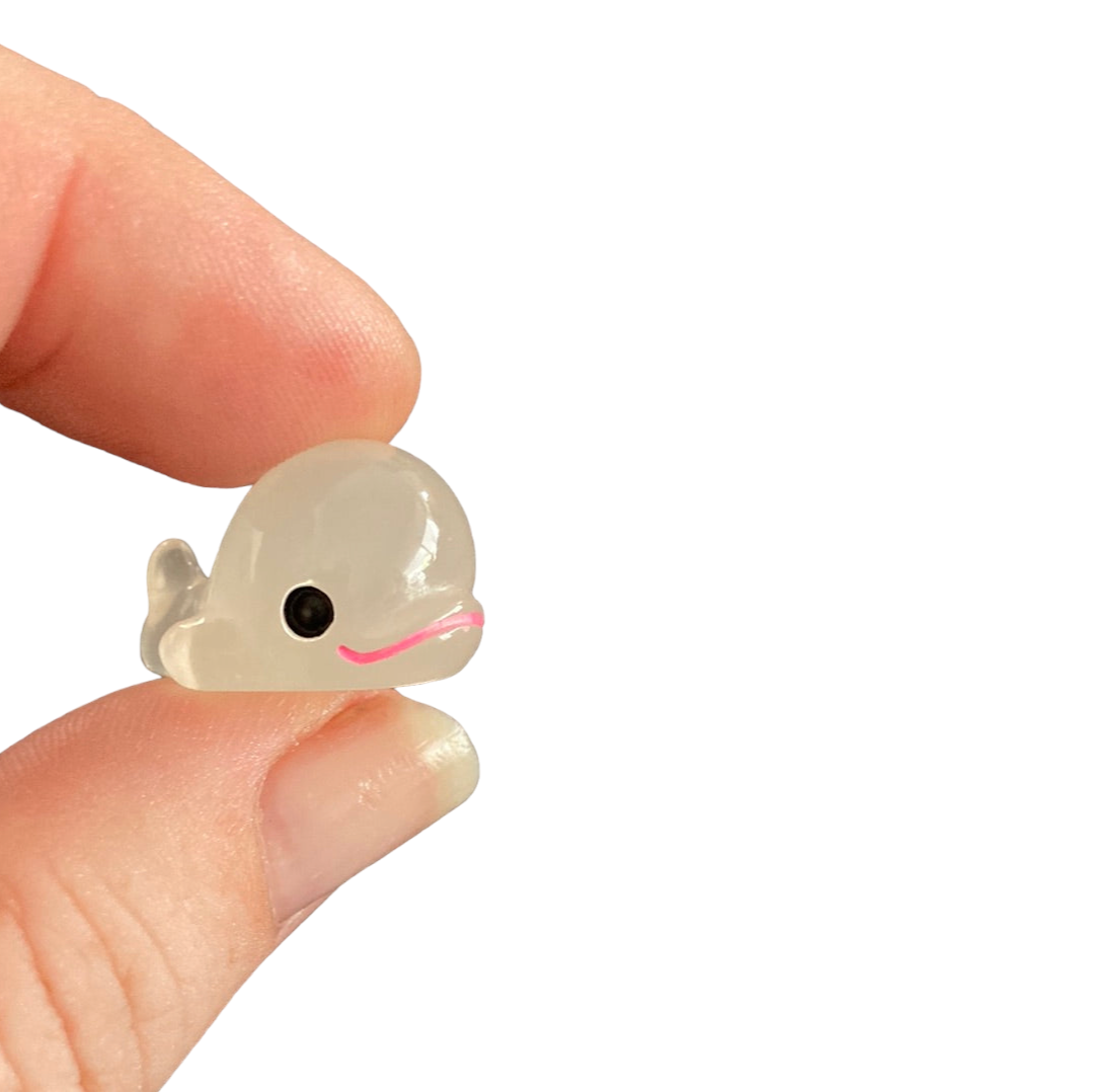 White Glow in the dark Whale