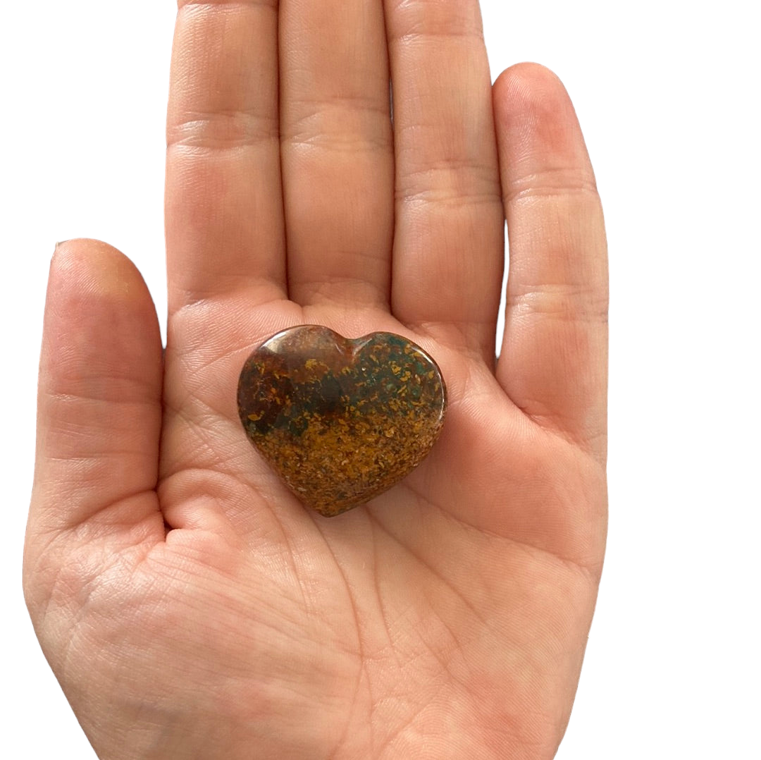 17g Ocean Jasper Heart