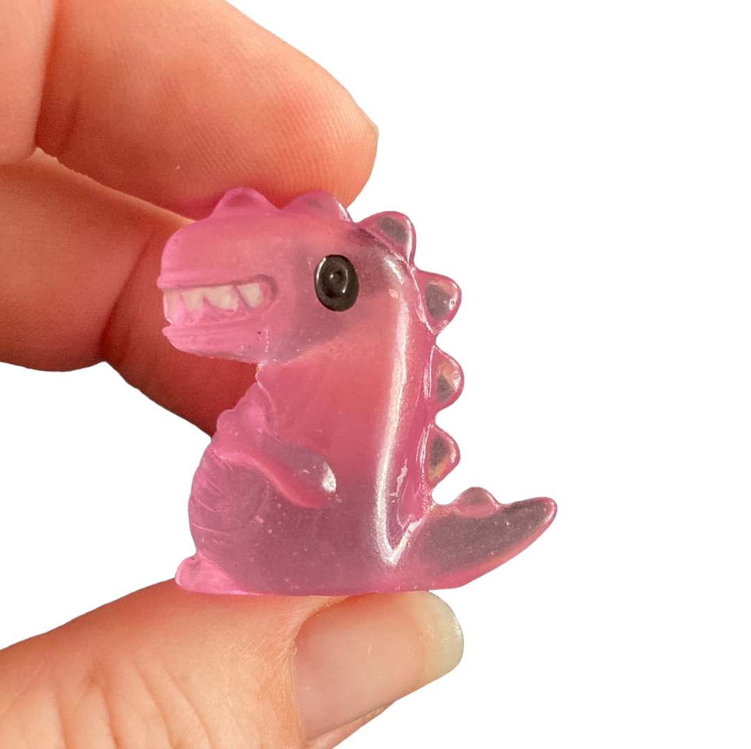 Purple Glow in the dark T-Rex