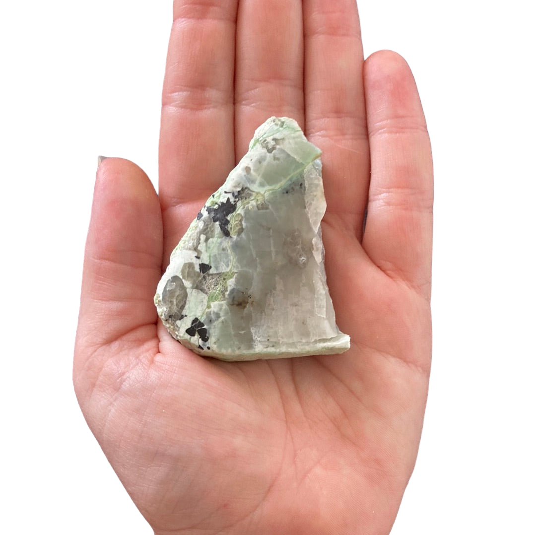 62g Green Moonstone Slab