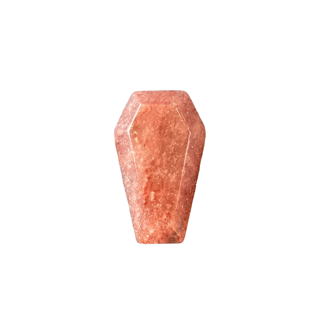 Strawberry Quartz Coffin