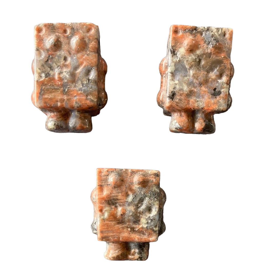 Red Larvikite Spongebob Squarepants