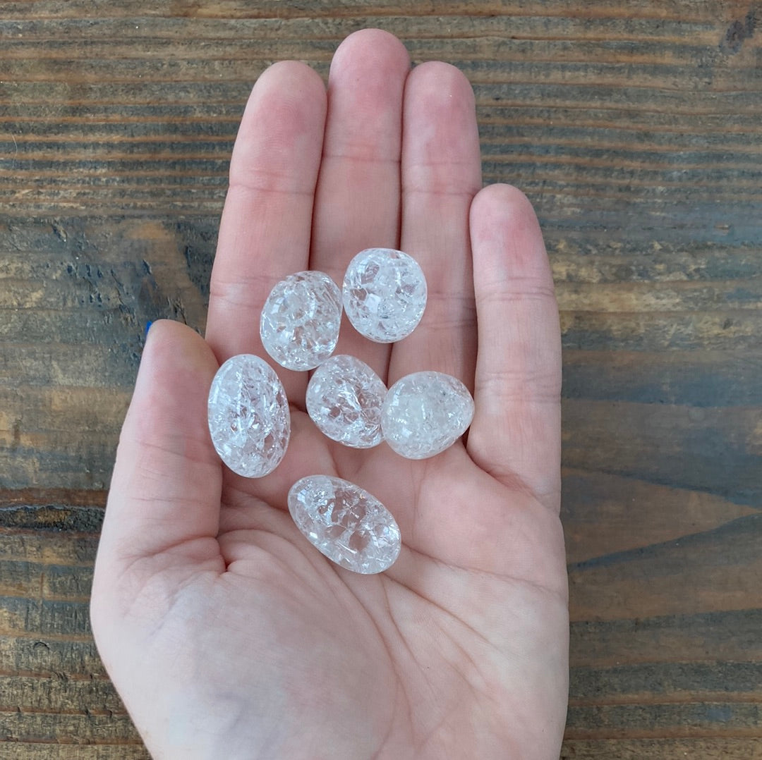 Crackle Quartz $3 Tumble