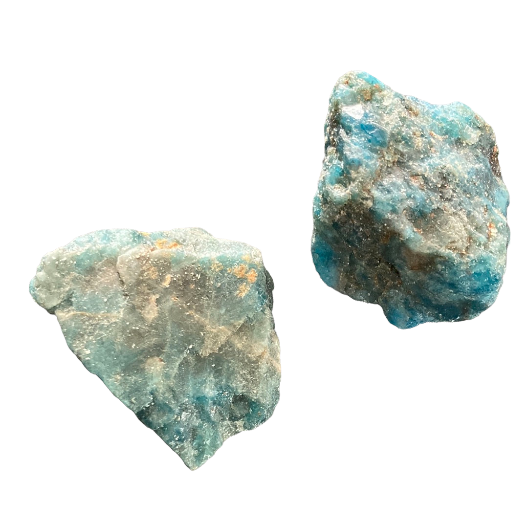 35-45g Blue Apatite Raw