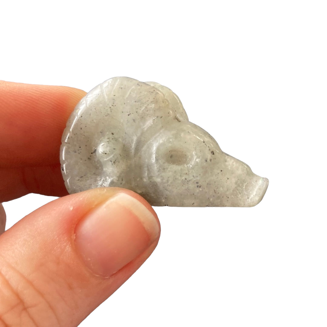 Labradorite Sheep Head