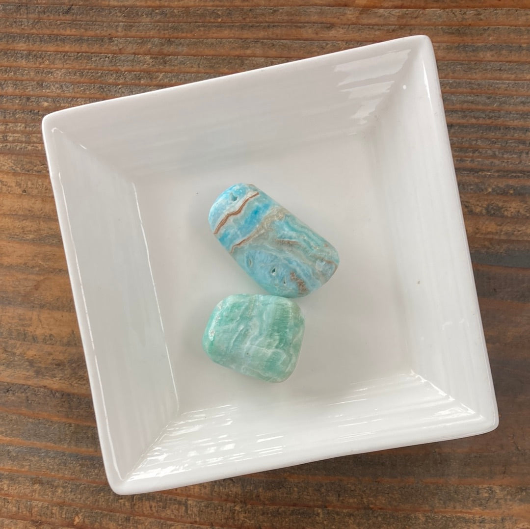 20-25g Blue Aragonite $8 Tumble