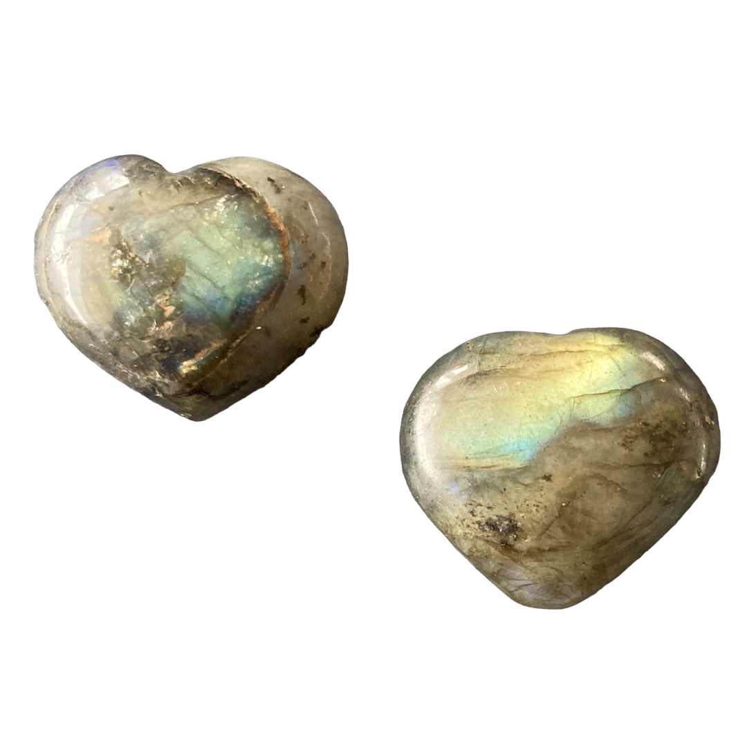 18g Labradorite Heart