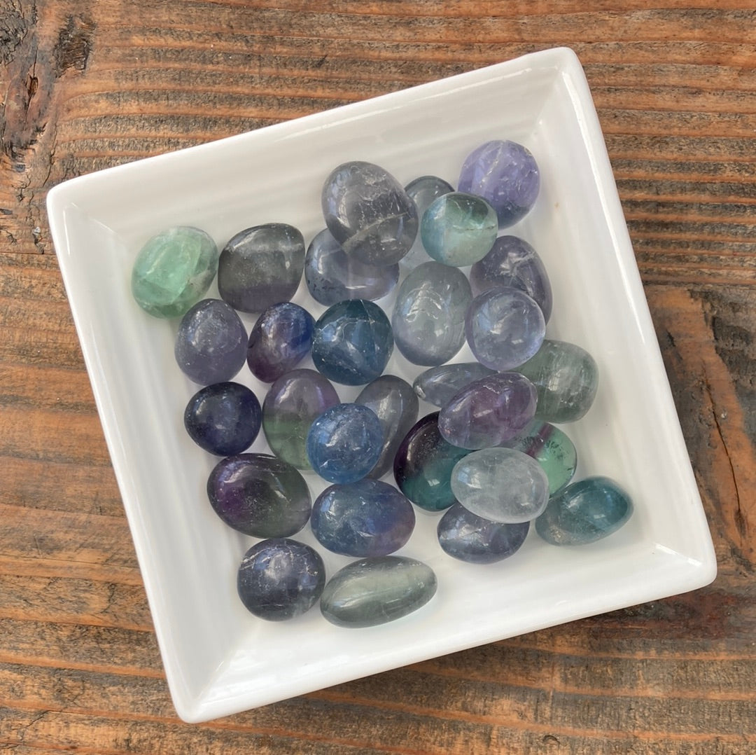 5-10g Fluorite $3 Tumble