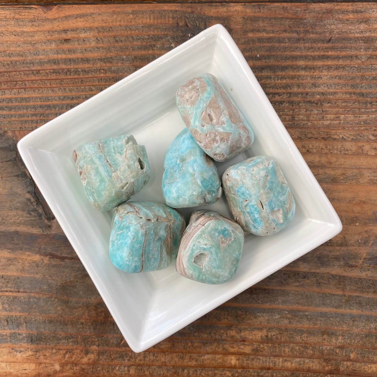 40-50g Blue Aragonite $13 Tumble