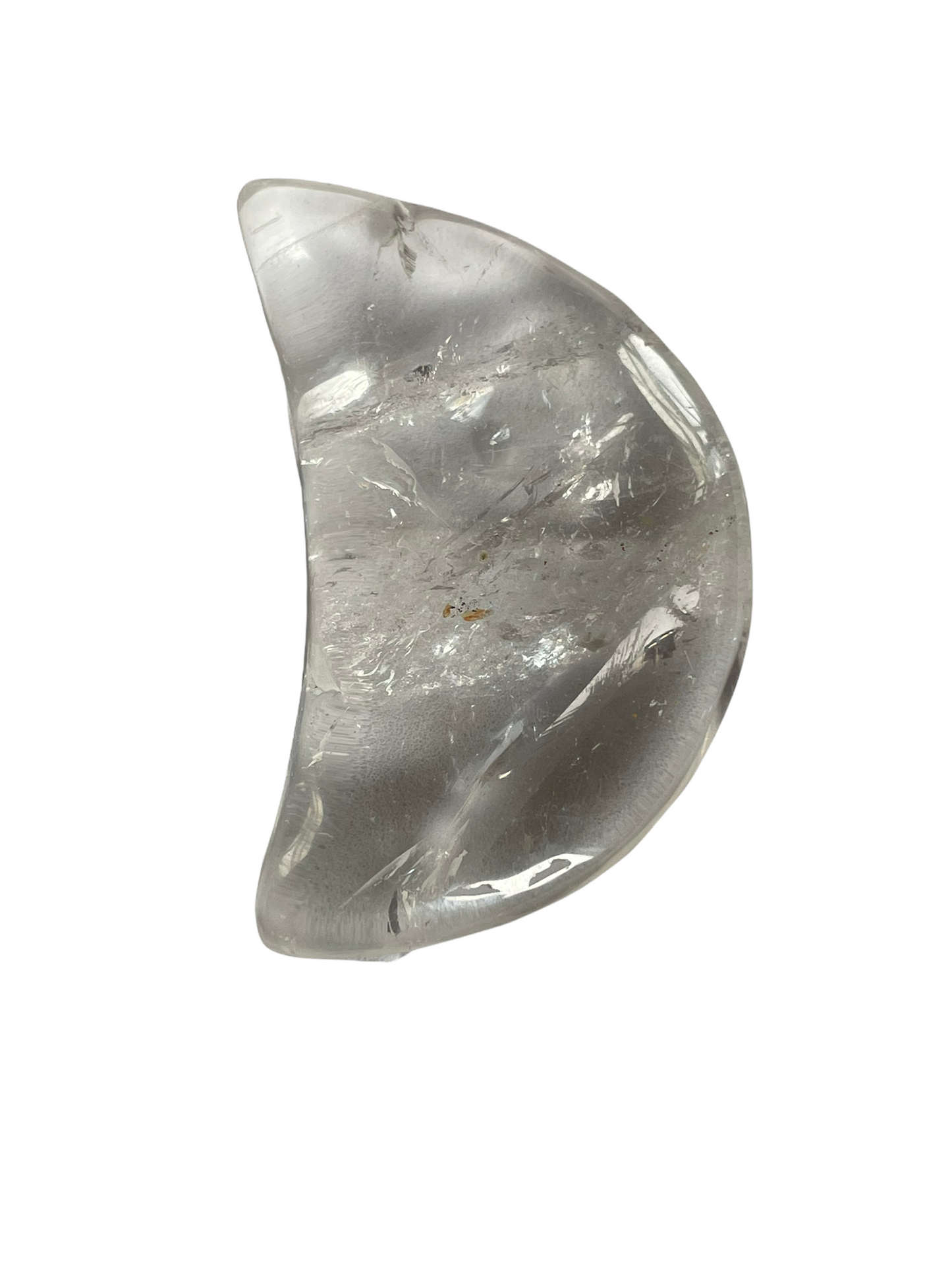 34-36g Clear Quartz Moon