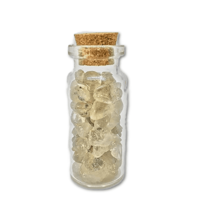 Golden Rutile 50mm wish bottle