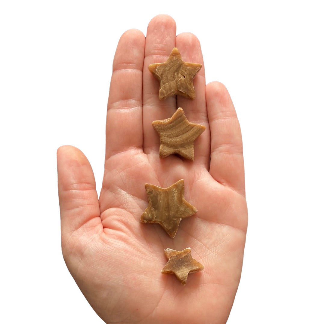 Chocolate Calcite Star